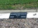 
Harold MCNALLY,
1912 - 1950;
Polson Cemetery, Hervey Bay
