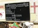
George Stephen Alexander DAVISON,
husband father,
died 30 Nov 1965 aged 45 years;
Polson Cemetery, Hervey Bay
