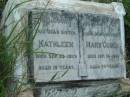 
Kathleen, sister,
died 29 Sept 1929 aged 19 years;
Mary GOUGH, mother,
died 14 Sept 1941 aged 74 years;
Rosevale St Patricks Catholic cemetery, Boonah Shire
