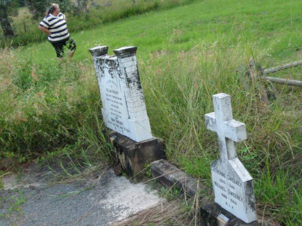 Rosevale St Patrick's Catholic cemetery, Boonah Shire  | 