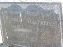 
Heinrich FULLEKRUG,
1833 - 1917;
Rosevale St Pauls Lutheran cemetery, Boonah Shire
