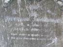 
Ferdinand SCHOENFISCH,
born 6 May 1836,
died 2 April 1895;
Rosevale St Pauls Lutheran cemetery, Boonah Shire
