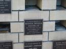 
Rhonda Patricia COSTELLO
19 Nov 2001, aged 69

Sacred Heart Catholic columbarium, Sandgate, Brisbane


