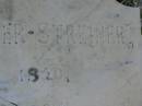 
Emilie Caroline Hofner STREINER,
born 25 Jan 1850,
died 5 Jan 1924;
Bald Hills (Sandgate) cemetery, Brisbane
