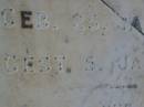 
Emilie Caroline Hofner STREINER,
born 25 Jan 1850,
died 5 Jan 1924;
Bald Hills (Sandgate) cemetery, Brisbane
