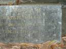 
William TULLOCH,
died 30 Dec 1958 aged 81 years;
Hugh TULLOCH,
died 5 July 1960 aged 79 years;
Bald Hills (Sandgate) cemetery, Brisbane
