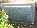 
Michael STACKPOOLE,
died 17 Nov 1954 aged 84 years;
Minnie STACKPOOLE,
died 5 Jan 1969 aged 82 years;
Bald Hills (Sandgate) cemetery, Brisbane
