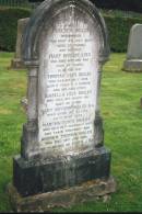 
Loving memory of
Walter INGLES
bootmaker, d: 9 Jul 1907, aged 67
(wife)
Mary Brydon LEES
d: 22 Jul 1912, aged 67
(son)
Thomas Lees INGLES
d: 23 Jul 1878, aged 9 years 11 months
(daughters)
Isabella Lees INGLES
d: 12 Mar 1912, aged 32 years
Mary Brydon INGLES
d: at Alloa, 29 May 1952
Martha Scott INGLES
d: 26 Feb 1957
(youngest son)
Andrew Thomas INGLES
d: 18 Jan 1974
(beloved husband of Edith J BROWN

Old Kirk, Selkirk, Scotland

