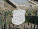 
Leila May
daughter of
T M and A E Hall
Born May 8 1856
Died Jun 22 1894?
Sherwood (Anglican) Cemetery, Brisbane
