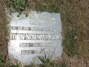
John Norman Rea
died 10-12-1980 aged 22 years

Sherwood (Anglican) Cemetery, Brisbane
