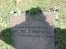 
Gertrude Freiberg
30 Aug 1972 aged 77

Sherwood (Anglican) Cemetery, Brisbane
