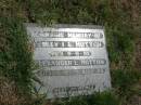 
Bevley I.L. Hotton
9-11-65
Alexander L. Hotton
5-12-75 aged 88

Sherwood (Anglican) Cemetery, Brisbane
