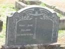 
Mary Jane BOLDERY
Mar 14 1929

Sherwood (Anglican) Cemetery, Brisbane
