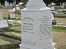 
Emma CRAIES
6 Oct 1941 79

Sherwood (Anglican) Cemetery, Brisbane

