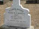 
Haidee M.F. NESBITT
(Fay)
14 Mar 1920

Sherwood (Anglican) Cemetery, Brisbane

