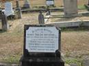 
Henry Edward WETHERELL
born 13 Mar 1840
died 5 Jun 1933

Henry died 2 May 1948
Edith Mary died 10 Oct 1951
Elizabeth died 7 Apr 1959
Fanny died 2 Aug 1969

Sherwood (Anglican) Cemetery, Brisbane

