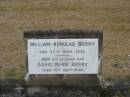 
William Kinkead BERRY
27 Sep 1932
and his wife
Annie Marie BERRY
15 Dec 1940

Sherwood (Anglican) Cemetery, Brisbane

