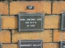 
Mabel Constance JUDGE
25-4-61
69 yrs

Sherwood (Anglican) Cemetery, Brisbane
