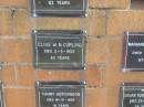 
Clive W N CURLING
3-3-1959
aged 62

Sherwood (Anglican) Cemetery, Brisbane

