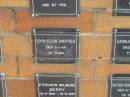 
Edith Ellen SHEFFIELD
2-1-68
82 yrs

Sherwood (Anglican) Cemetery, Brisbane
