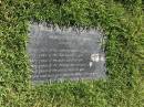 
Eana Merle Hammond ?
b: 30 Sep 1937, Brisbane, Qld
d: 16 Jul 2005

Sherwood (Anglican) Cemetery, Brisbane

