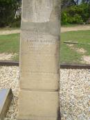 
Louis LAINE,
native of Brittany France,
drowned 2 June 1864 aged 25 years;
Frederick Woodward ELLIS,
drowned 2 June 1864 aged 27 years;
South West Rocks, New South Wales
