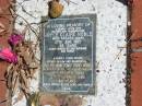 
Joyce Claire NOBLE
27 Jun 1985
68 yrs

John Leroy (Roy) NOBLE
12 Nov 1986
80 yrs

St Margarets Anglican memorial garden, Sandgate, Brisbane


