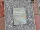 
Robert Alexander KELLY
26-1-60

Hilda Minnie KELLY
25-6-65

St Margarets Anglican memorial garden, Sandgate, Brisbane

