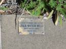 
Leslie Watson WELLS
20-12-1993
age 50

St Margarets Anglican memorial garden, Sandgate, Brisbane

