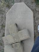 
Franz J C RUNGE
b: 1855, d: 1879 aged 24
Stone Quarry Cemetery, Jeebropilly, Ipswich
