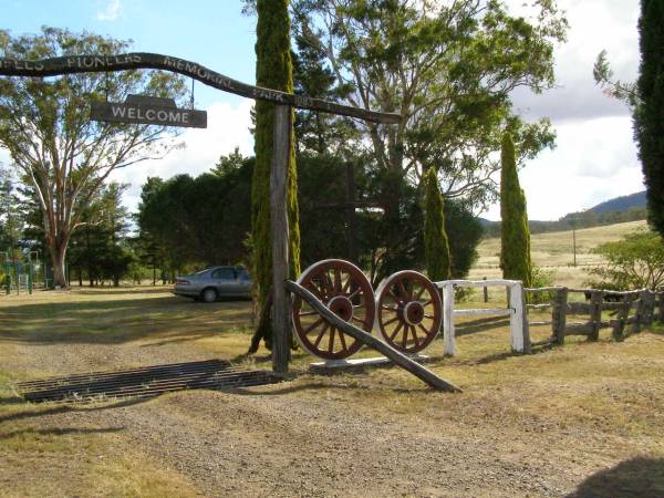Swanfels Pioneers Memorial Park, Warwick Shire  | 