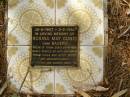
Rosina May CUNIS (nee BAUER),
widow of Frank CUNIS 25-11-1960,
missed by children Frank CUNIS & Joyce GROUT
& grandchidren Nelma & Darryl GROUT;
Swanfels Pioneers Memorial Park, Warwick Shire 
