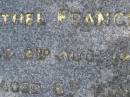 
Thomas DOLAN,
died 13 Nov 1942 aged 78 years;
Ethel Frances,
widow,
died 2 Aug 1978 aged 87 years;
Tallebudgera Catholic cemetery, City of Gold Coast

