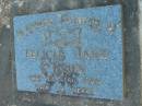 
Felicia Jane OBRIEN
25 Apr 1978
aged 82

Tamborine Catholic Cemetery, Beaudesert

