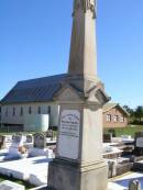 
Wilhelmina PAKLEPPA,
born 31 July 1853 died 10 July 1919;
Tarampa Apostolic cemetery, Esk Shire
