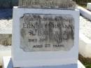 
Ernest Hermann BAUER, son brother,
died 22 Feb 1936 aged 23 years;
Tarampa Apostolic cemetery, Esk Shire
