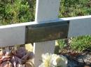 
Lorraine M. GAMBRILL,
died 5-7-2007 aged 70 years;
Tea Gardens cemetery, Great Lakes, New South Wales
