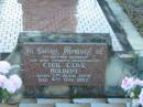 
Cecil Clive HOLBERT,
husband father grandfather,
born 7 April 1908,
died 4 Nov 1987;
Tea Gardens cemetery, Great Lakes, New South Wales
