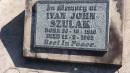 
Ivan John SZULAK
b: 30 Oct 1916
d: 12 Mar 1995

The Gums Cemetery
