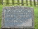 
John CONNORS,
died 1896;
Anne CONNORS,
died 1911;
erected by daughter Mary;
Tiaro cemetery, Fraser Coast Region
