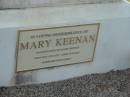 
James KEENAN,
husband of Mary KEENAN,
died 5 July 1922 aged 67 years;
Mary KEENAN,
wife of James KEENAN,
died 9 May 1928 aged 70 years;
Tiaro cemetery, Fraser Coast Region
