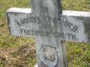 
Frederick SMITH,
died 5 April 1875;
Ann,
wife,
died 3 Oct 1921;
Elizabeth,
daughter;
Emily,
daughter;
Tiaro cemetery, Fraser Coast Region
