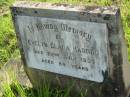 
Evelyn Clara HARROD,
died 22 July 1930 aged 59 years;
Tiaro cemetery, Fraser Coast Region
