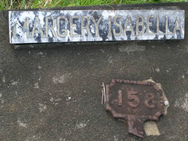 John Alexander STEVEN;  | Margery Isabella STEVEN;  | Tiaro cemetery, Fraser Coast Region  | 