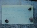 
Guildford WILLIAMS
d: 4 Jun 1943 aged 55
(brother) Arthur WILLIAMS
d: 28 Aug 1950 age 61
Toogoolawah Cemetery, Esk shire
