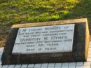 
Dorothy M DYKES
20 Sep 1989 aged 89
Toogoolawah Cemetery, Esk shire
