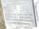 
sons brothers;
Robert Gordon JAMES,
died 28-10-1934 aged 10 years;
Alan JAMES,
died 31-1-1942 aged 4 years;
Upper Caboolture Uniting (Methodist) cemetery, Caboolture Shire

