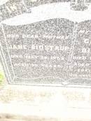 
Jane BIDSTRUP,
mother,
died 28 May 1952 aged 70 years;
George H. BIDSTRUP,
husband,
died 10 Sept 1950 aged 72 years;
Warra cemetery, Wambo Shire

