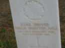
Phillip Moreton HALL,
died 20 Oct 1915;
Warra cemetery, Wambo Shire
