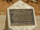 
Gabriele Caroline Grossmueller, b: 1 Jun 1970, d: 12 Dec 1998
William Creek,
South Australia
